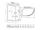 Mirwell-351226C3(R/L) 1200*800*2260mm