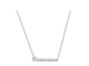 Кулон - подвеска с именем Светлана из белого золота 585 пробы