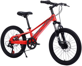 Детский велосипед Timetry TT068, 7ск 20" красный, рама 10"