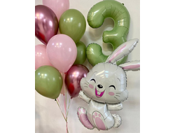 Сет из гелиевых шаров " Магия цвета"