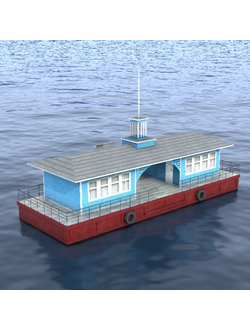 корабли Дебаркадер 1