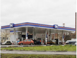 Реклама на АЗС в районе Бирюлёво Восточное