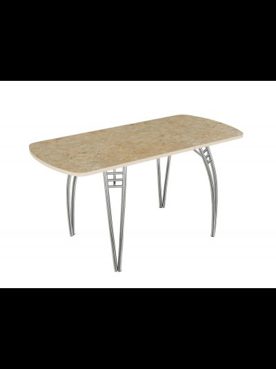 Стол кухонный раздвижной "Пластиковый", подстолье Паук, разные цвета