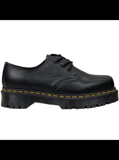 DR MARTENS 1461 BEX SMOOTH LEATHER SQUARE OXFORD BLACK