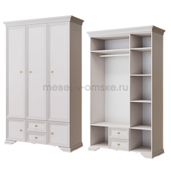 ЗБР084 Шкаф Орландо ШР-3. Размер: 1333*2171*543