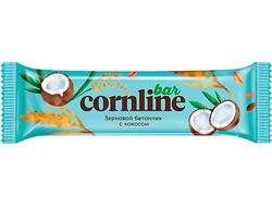 Батончик "Cornline" (зерновой батончик с кокосом)