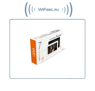 Novicam FREEDOM 7 FHD WIFI/LAN  видеодомофон 7" с сенсорным экраном, c переадресацией на смартфон с DVR   (Smart Life/Tuya Smart)