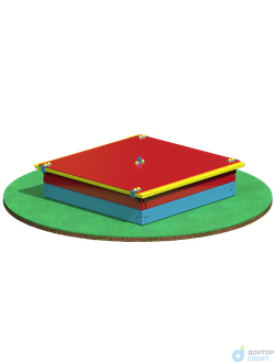 Песочница со съемной крышкой