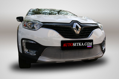 Premium защита радиатора для Renault Kaptur (2016-2022)