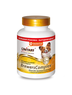 BREWERSCOMPLEX с пивными дрожжами для мелких собак, 200 таб.