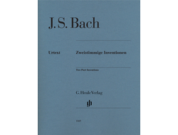Bach, J.S. Two Part Inventions Urtext without fingering