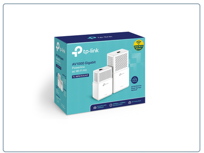 TP-LINK, HomePlug AV2 Сетевой адаптер PowerLine 1200 Мбит/с Ethernet + WiFi точка доступа (комплект 2 шт.)