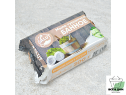 Мыло туалетное 200г "Банное" Салют, в цветной обертке