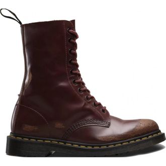 Ботинки Dr. Martens 1490 KENT & CURWEN OXBLOOD VINTAGE WORN SMOOTH бордовые  купить