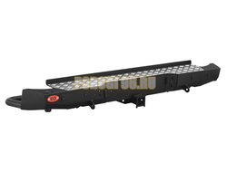 Задний силовой бампер серии Трофи на лифтованный Volkswagen Amarok I 2010-2016 (03.136.01)