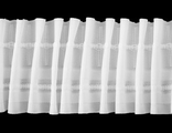 Лента шторная равномерная 60мм (50м) арт. 607, х/б белая