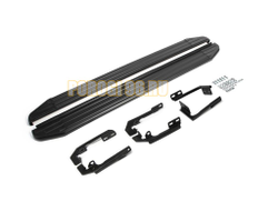 Пороги на Isuzu D-MAX 2016-2020 Black-Premium