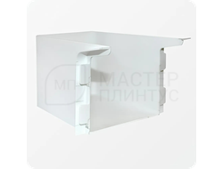 Короб маскировочный для плинтуса ПВХ Aqua 100*110*92мм