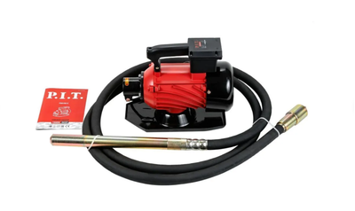 Вибратор электрический стационарный для бетона P.I.T. PMV50-C (1500 Вт, 4 м длина булавы)