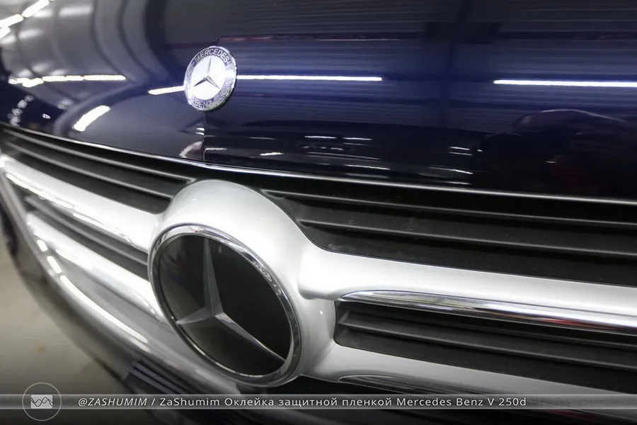 Оклейка защитной пленкой Mercedes Benz V-Class
