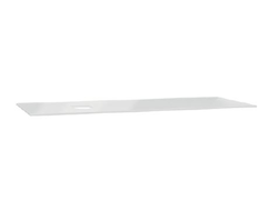 Столешница стеклянная, Vitra Origin, 120 см, левосторонняя, белая, 65725