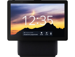 Яндекс Станция Дуо Макс с Алисой, черный, с Zigbee, 60 Вт, Новая умная колонка