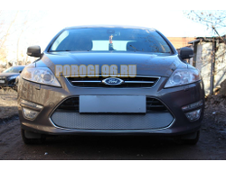 Защита радиатора Ford Mondeo IV 2010-2014 chrome