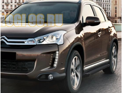 Пороги на Citroёn C4-AirCross (2012-…) Black Start