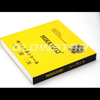 Герметик Mikazuki Black Hot жесткий, черный (рулон)