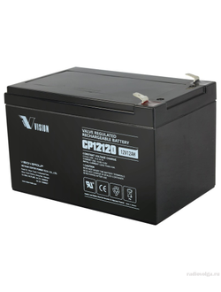 Аккумулятор свинцово-кислотный VISION CP12120 12 Ah 12V AGM VRLA Battery [ по 1 шт ]