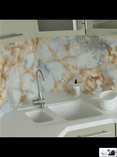 Керамогранит NB CERAMIC Agora Blue P2153 60 х 120 см голубой полированный