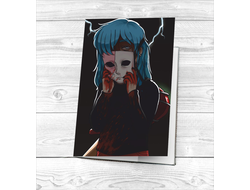 Обложка на паспорт Sally Face, Салли Фейс №9