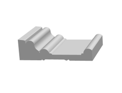 Наличник Ultrawood N 8185 i, архитектурный ЛДФ, грунт под покраску, (2000x89x25 мм).