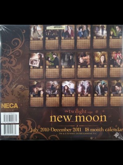 The Twilight Saga New Moon Official Календарь 2011