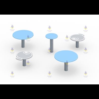 1499 Детские столики-стульчики «Рыбки»