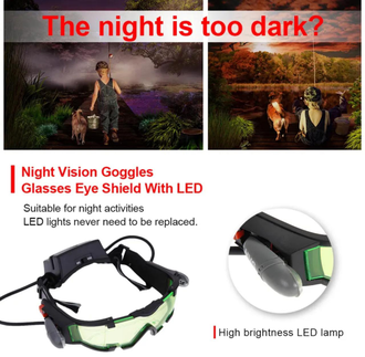 Очки Ночного Видения с LED-Подсветкой Оптом