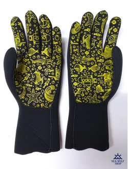 Перчатки неопреновые 5мм AquaDiscovery "HYPERSTRETCH" р.M