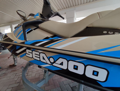 Наклейки для гидроцикла SEADOO GTX 130 4-TEC Limited Supercharged 2003-2004 #4272