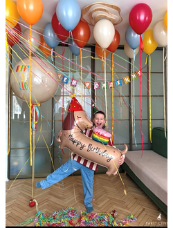 Яркий набор шаров на день рождение