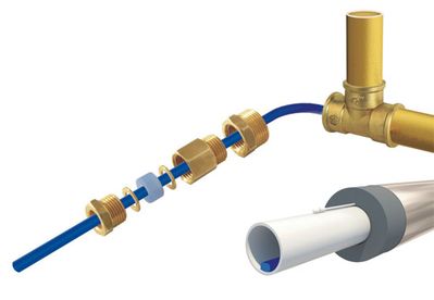 Греющий кабель в трубу