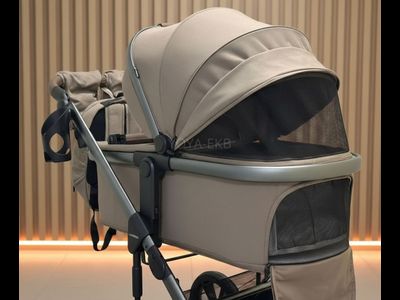 Детская коляска 3 в 1 Luxmom 710 Бежевый