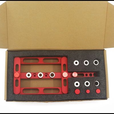 Кондуктор самоцентр подвижный для сверления с тремя отверстиями