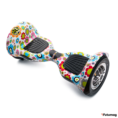 Гироскутер Smart Balance SUV 10 дюймов Цветы