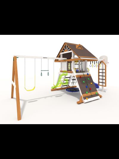 Детская площадка IgraGrad Крепость Фани (Дерево) мод.2