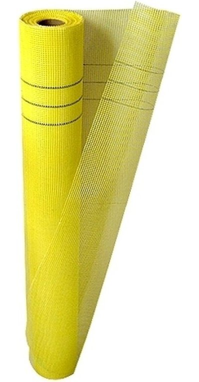 Сетка стеклотканевая фасадная Oxiss 1х50м, плотность 145гр/м2 (размер ячейки 5х5мм)