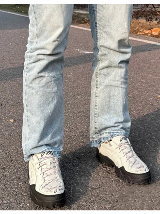 Asics Gel-Pickax Oyster Grey Black