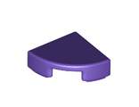 Tile, Round 1 x 1 Quarter, Dark Purple (25269 / 6199891)