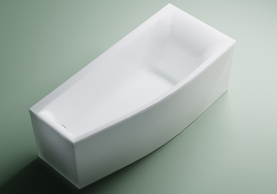 Astra-Form Ванна Скат Solid Surface правосторонняя 170/75 см белая матовая