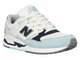 New Balance 530 White (Серые с зеленым) Арт4 сбоку