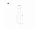Светильник Arlight LGD-STEM-BOLL-H900-10W Warm3000 (GR, 185 deg, 230V)